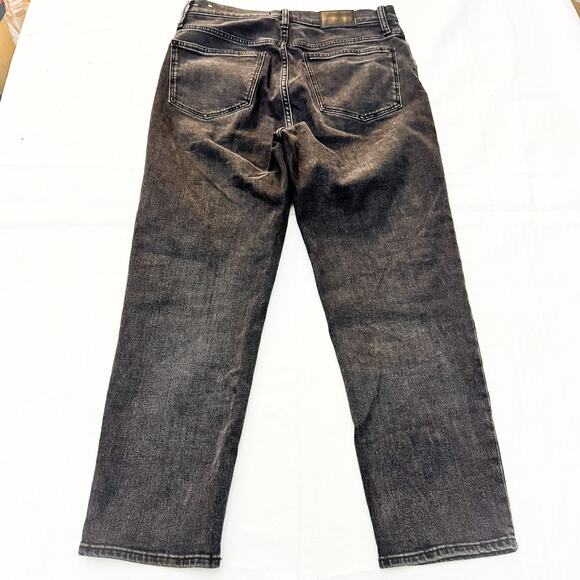 Madewell Classic Straight Jean Charcoal Black Denim Jeans Size 29 - Picture 3 of 9